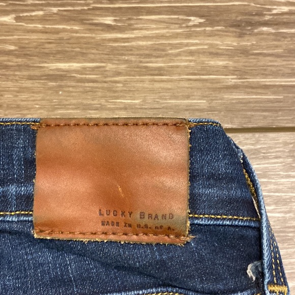 LUCKY BRAND MADE IN U.S. OF A. CHARLOTTE KICK FLARE JEANS SIZE 2/26 - Picture 10 of 11